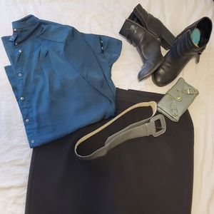 Green H&M Button Down